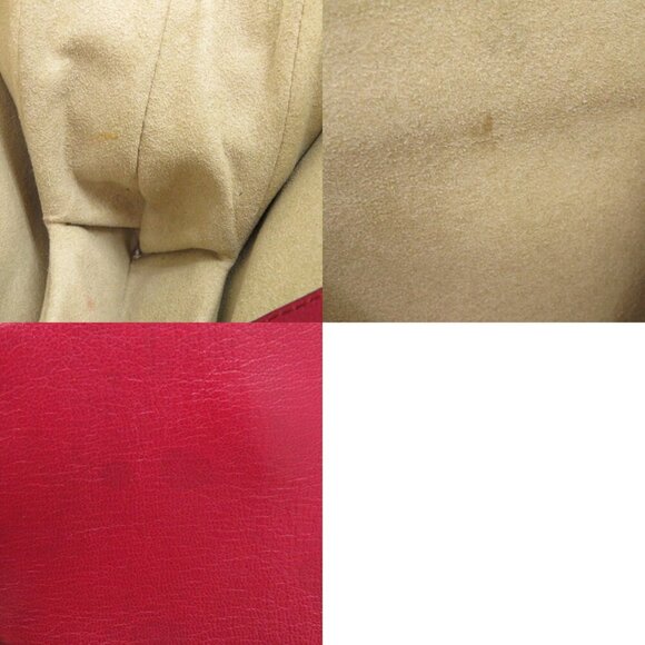 GIVENCHY Red Leather Shoulder Bag - Picture 10 of 10